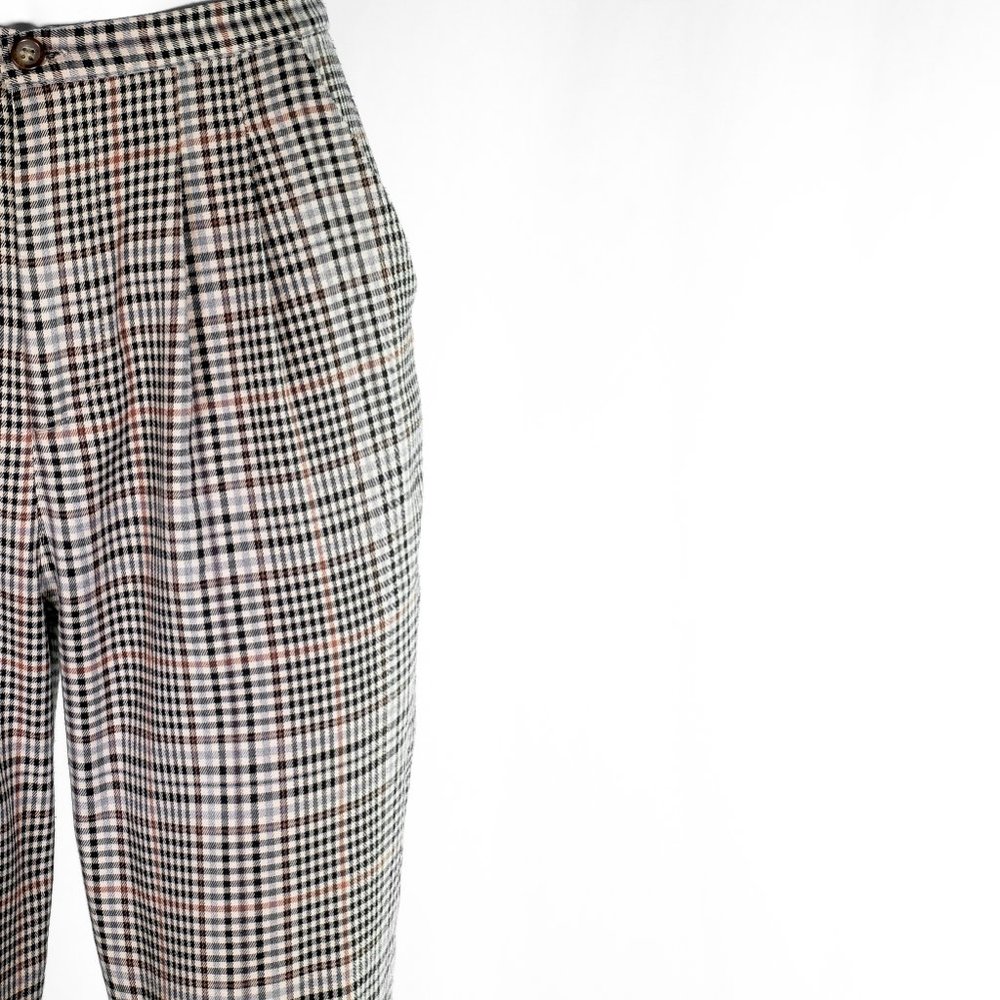 UO Urban Renewal Remnants High Rise Plaid Pants